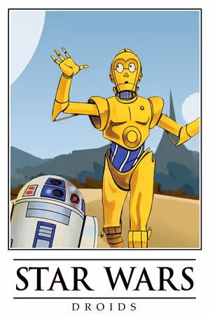 Star Wars: Droids (1985) Set poster