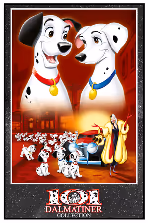 101 Dalmatians (Animated) Collection - 101 Dalmatiner poster