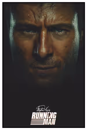 The Running Man (2025) poster