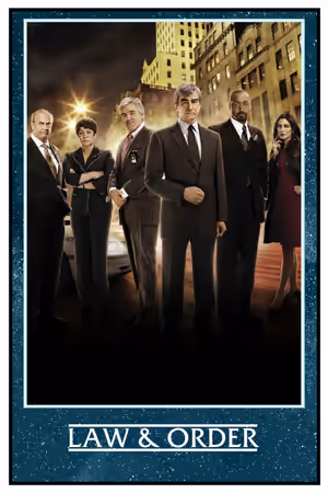 Law & Order (1990) poster