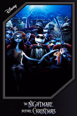 The Nightmare Before Christmas (1993) Set poster