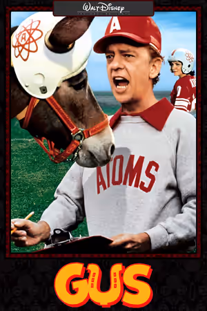 Gus (1976) Set poster