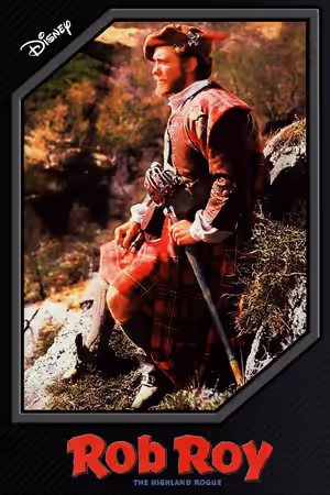 Rob Roy, The Highland Rogue (1954) Set poster