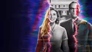 WandaVision (2021) Set backdrop