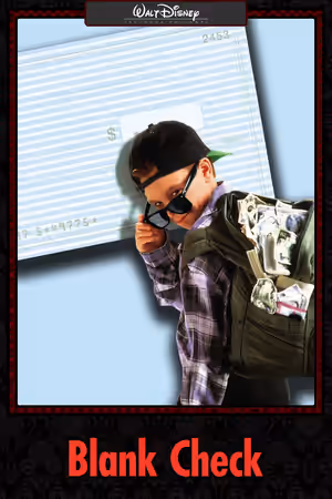 Blank Check (1994) Set poster