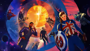What If...? (2021) Set backdrop