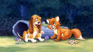 The Fox and the Hound Collection backdrop