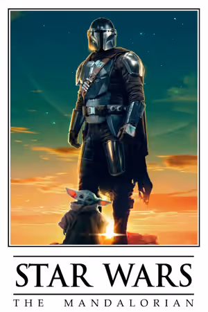The Mandalorian (2019) Set poster