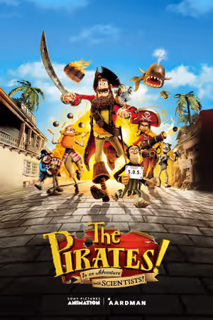 The Pirates! In an Adventure with Scientists! (2012) Set poster