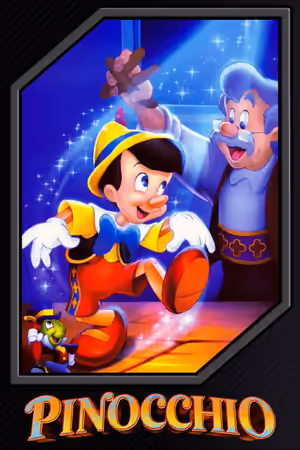 Pinocchio (1940) Set poster