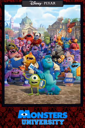 Monsters University poster