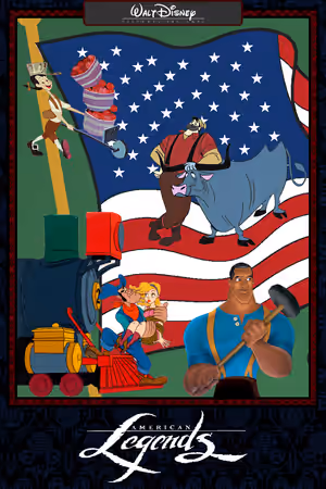 Disney's American Legends (2001) Set poster