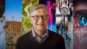 What's Next? The Future with Bill Gates (2024) Set backdrop
