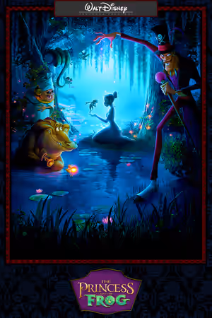 The Princess and the Frog (2009) Set poster