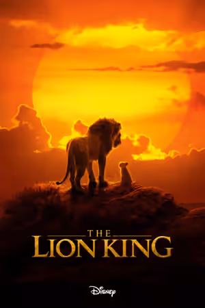 The Lion King (2019) Set poster