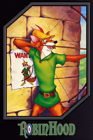 Robin Hood (1973) Set poster