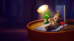 I Am Groot (2022) Set backdrop