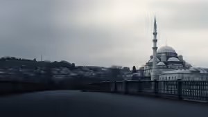 The Amateur (2025) Set backdrop