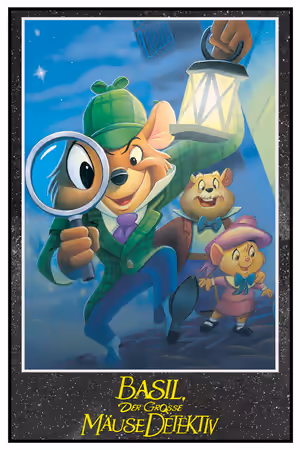 The Great Mouse Detective (1986) - Basil der grosse Mäusedetektiv poster