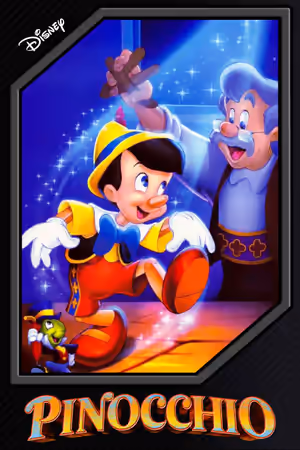 Pinocchio (1940) Set poster