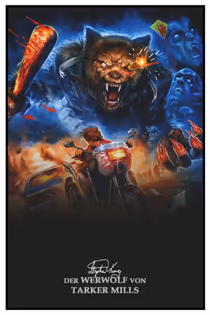 Silver Bullet (1985) - German - Werwolf von Tarker Mills poster
