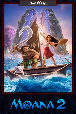 Moana 2 (2024) Set poster