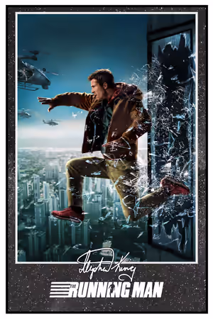 The Running Man (2025) poster