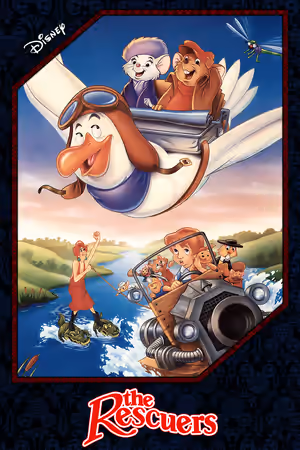 The Rescuers poster