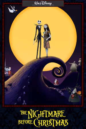 The Nightmare Before Christmas (1993) Set poster