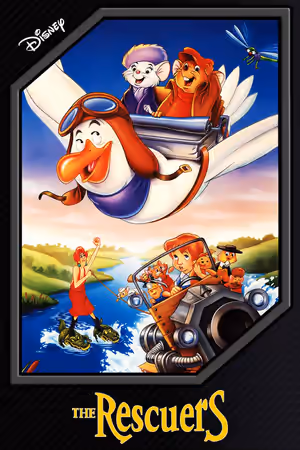 The Rescuers poster