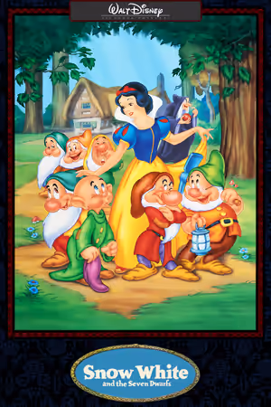 Snow White and the Seven Dwarfs (1937) Set poster