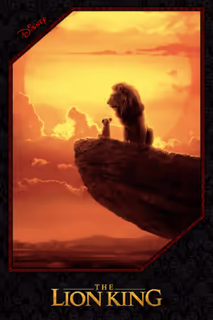 The Lion King (2019) Set poster