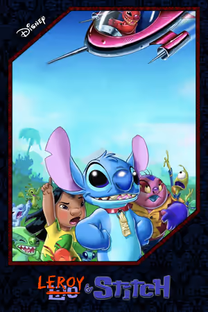 Leroy & Stitch poster