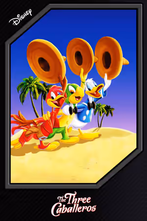 The Three Caballeros poster