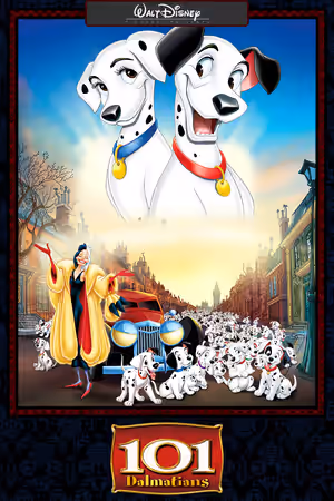 One Hundred and One Dalmatians poster