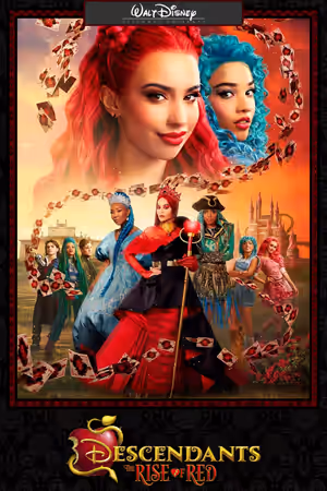 Descendants: The Rise of Red poster