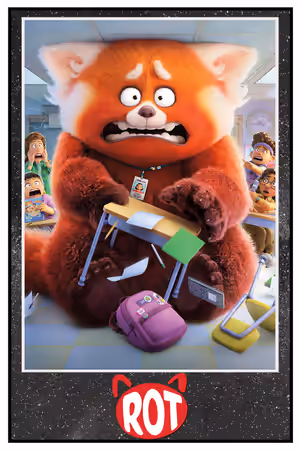 Turning Red (2022) - Rot poster