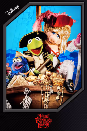 Muppet Treasure Island (1996) Set poster