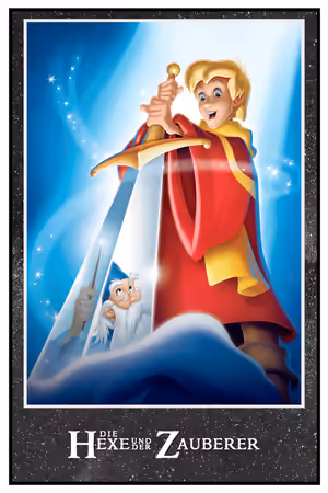 The Sword in the Stone (1963) - Die Hexe und der Zauberer poster