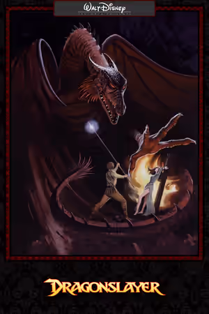 Dragonslayer (1981) Set poster