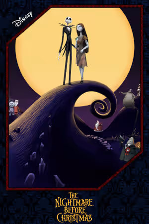 The Nightmare Before Christmas (1993) Set poster