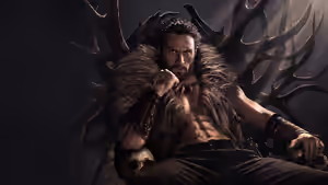 Kraven the Hunter • Marvel Logo backdrop