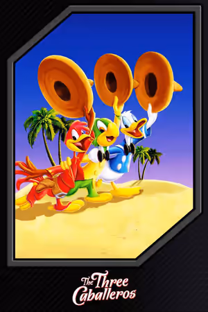 The Three Caballeros poster