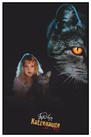 Cat's Eye (1985) - German - Katzenauge poster