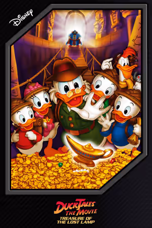 DuckTales: The Movie - Treasure of the Lost Lamp (1990) Set poster