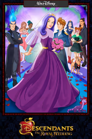Descendants: The Royal Wedding (2021) Set poster