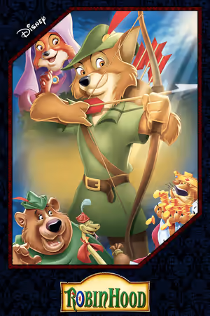 Robin Hood (1973) Set poster