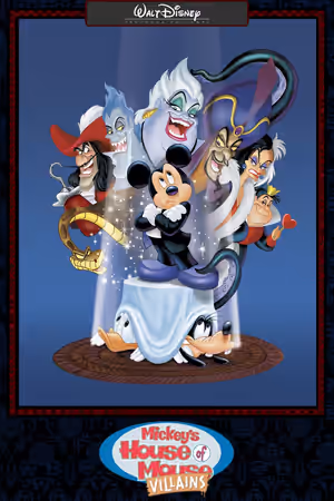 Mickey's House of Villains (2002) Set poster