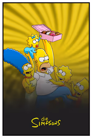 The Simpsons (1989) - German - Die Simpsons poster