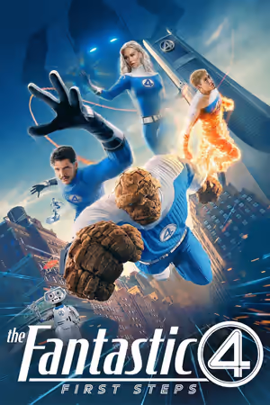 The Fantastic 4: First Steps (2025) Set poster